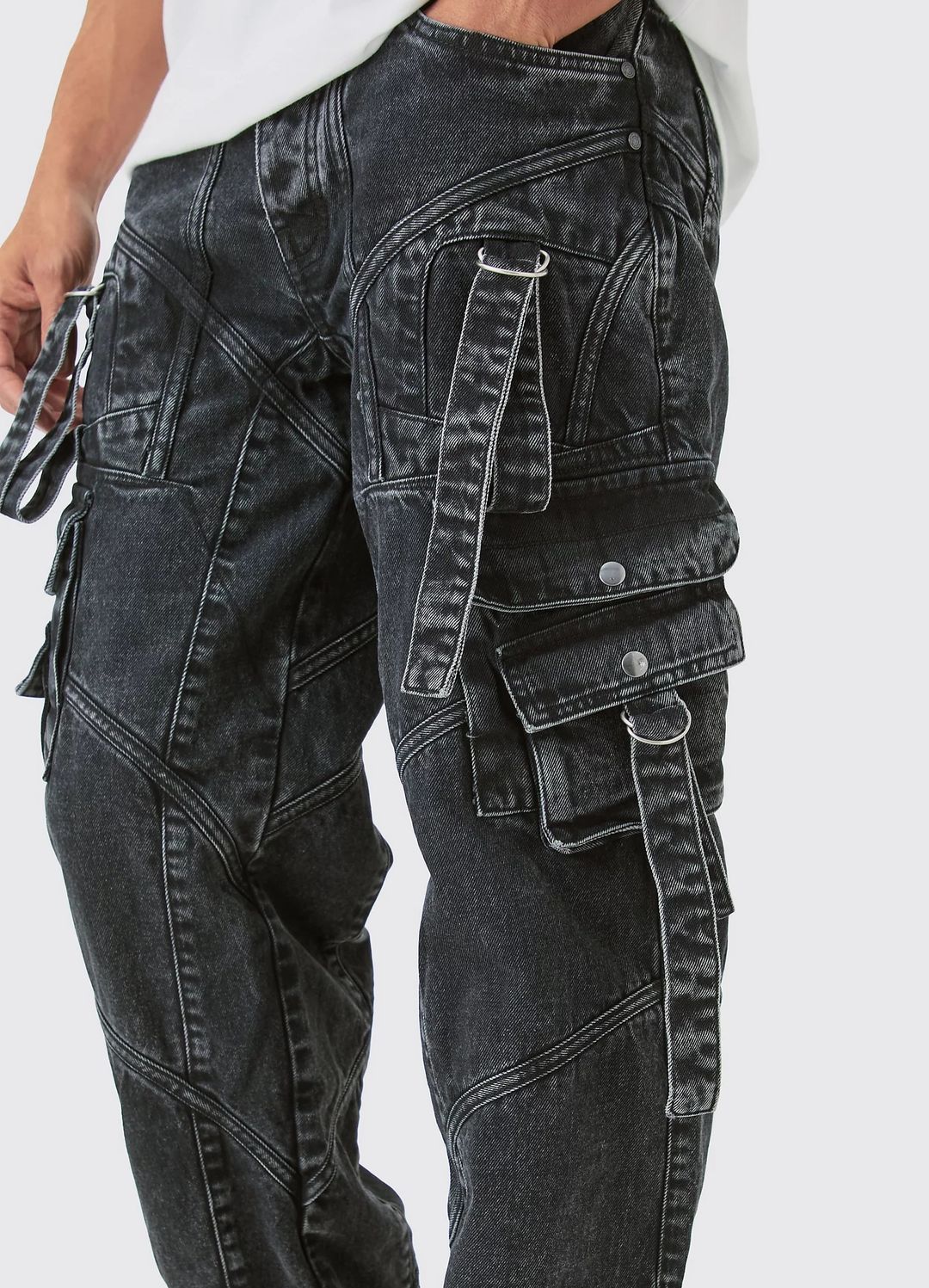 Pantalon Jeans Cargo