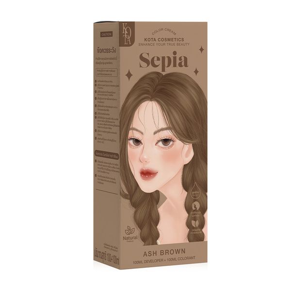 Kota Hair Dye Permanent Colorant (200ml) - Whisper (Light Blonde)