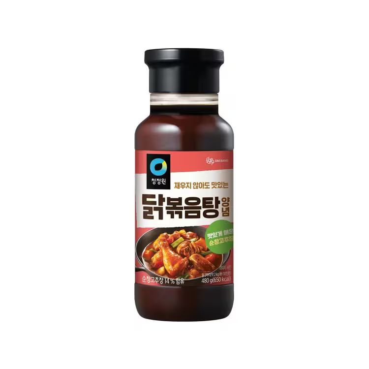 청정원 닭볶음양념 KOREAN SPICY CHICKEN STEW SAUCE  480g