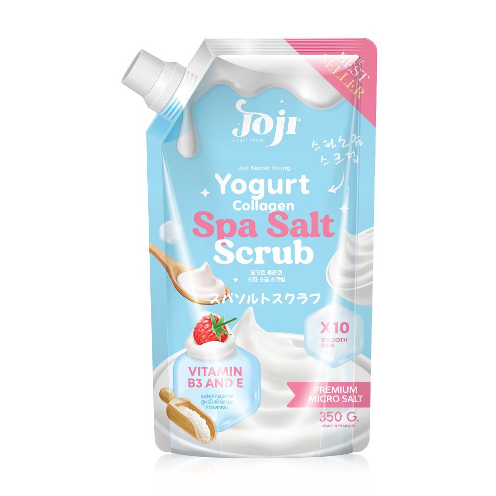 Joji Spa Salt Scrub (350g) - Yogurt Collagen