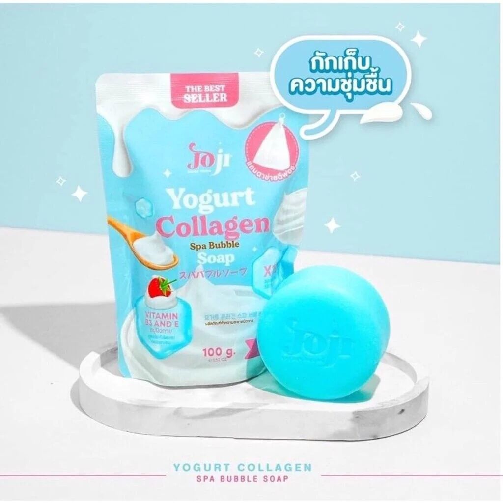 Joji Spa Bubble Soap (100g) - Yogurt Collagen