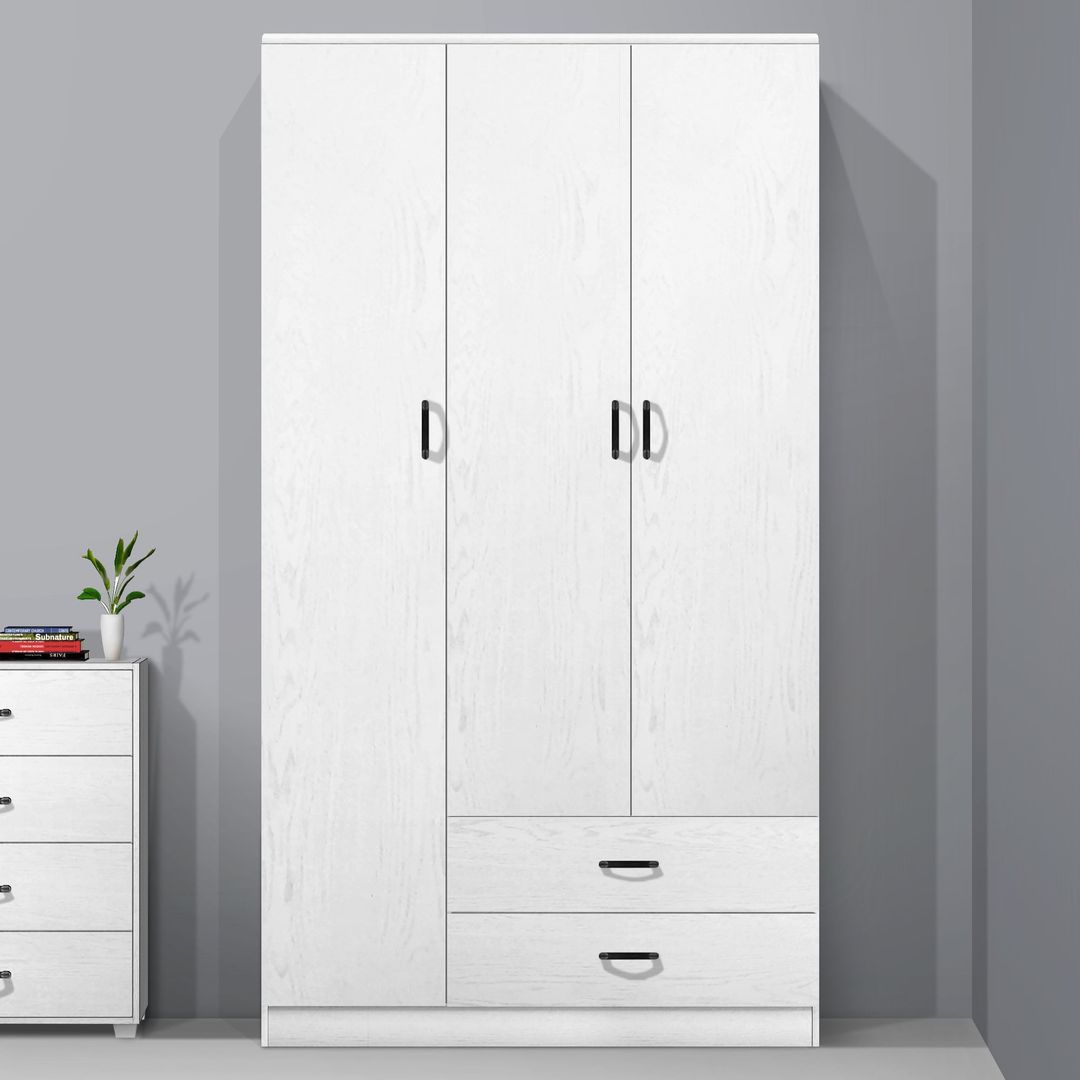 FG 3 DOOR WARDROBE + 2 DRAWER