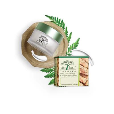 De Leaf Thanaka Whitening Cream (50g)