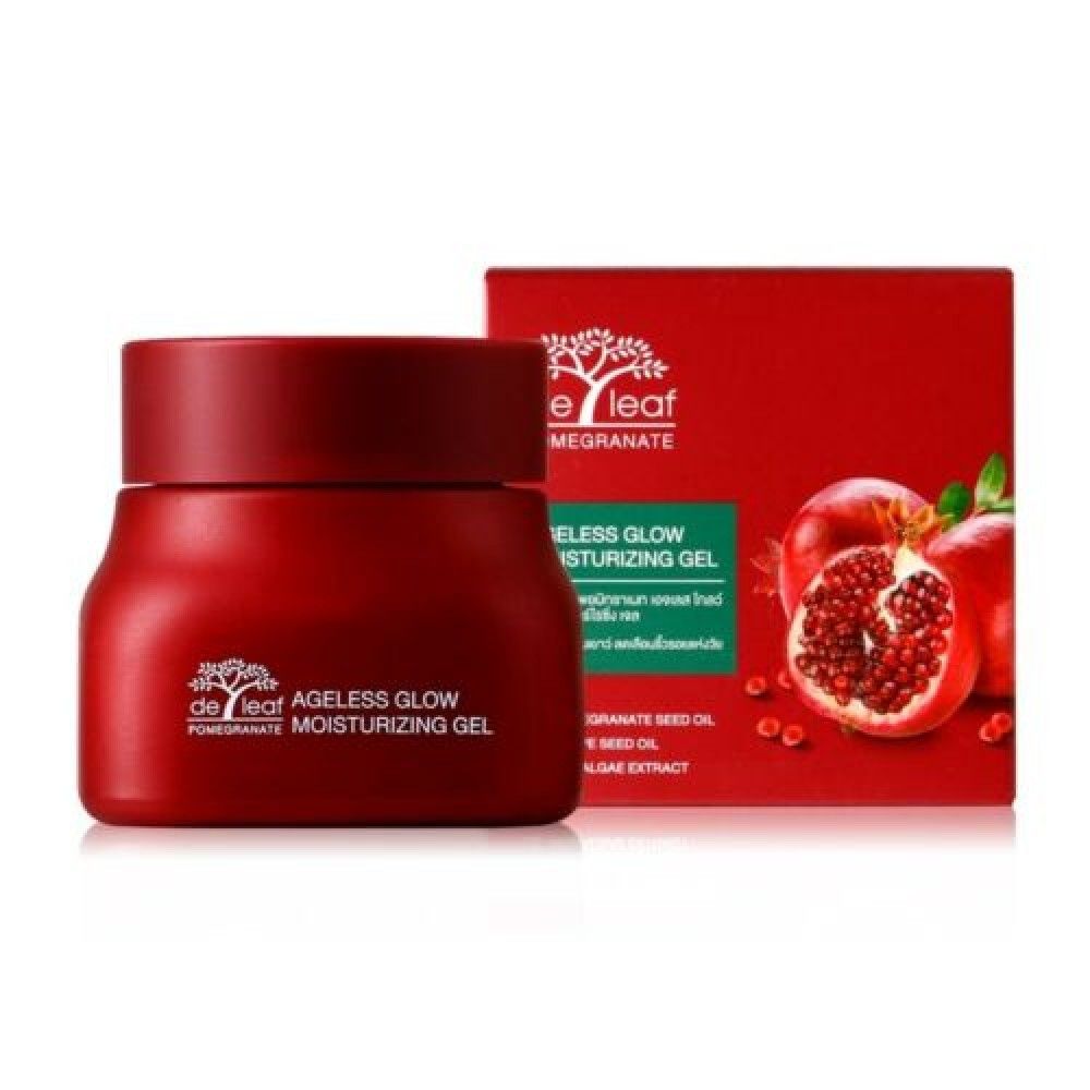 De Leaf Ageless Glow Pomegranate Moisturising Gel (40ml)