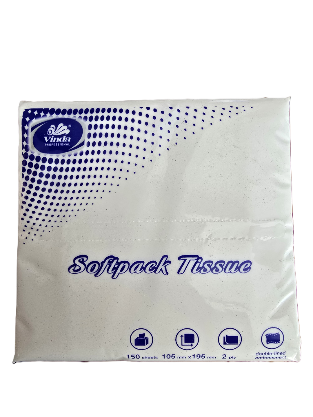 Vinda Pro 2ply Napkin Tissue 150s