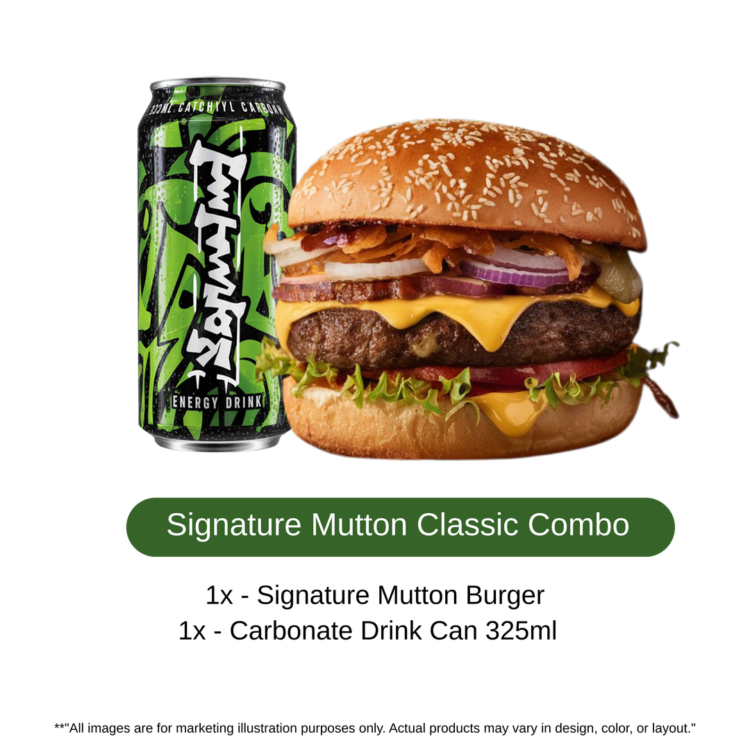 Signature Premium Mutton Burger Flava 
