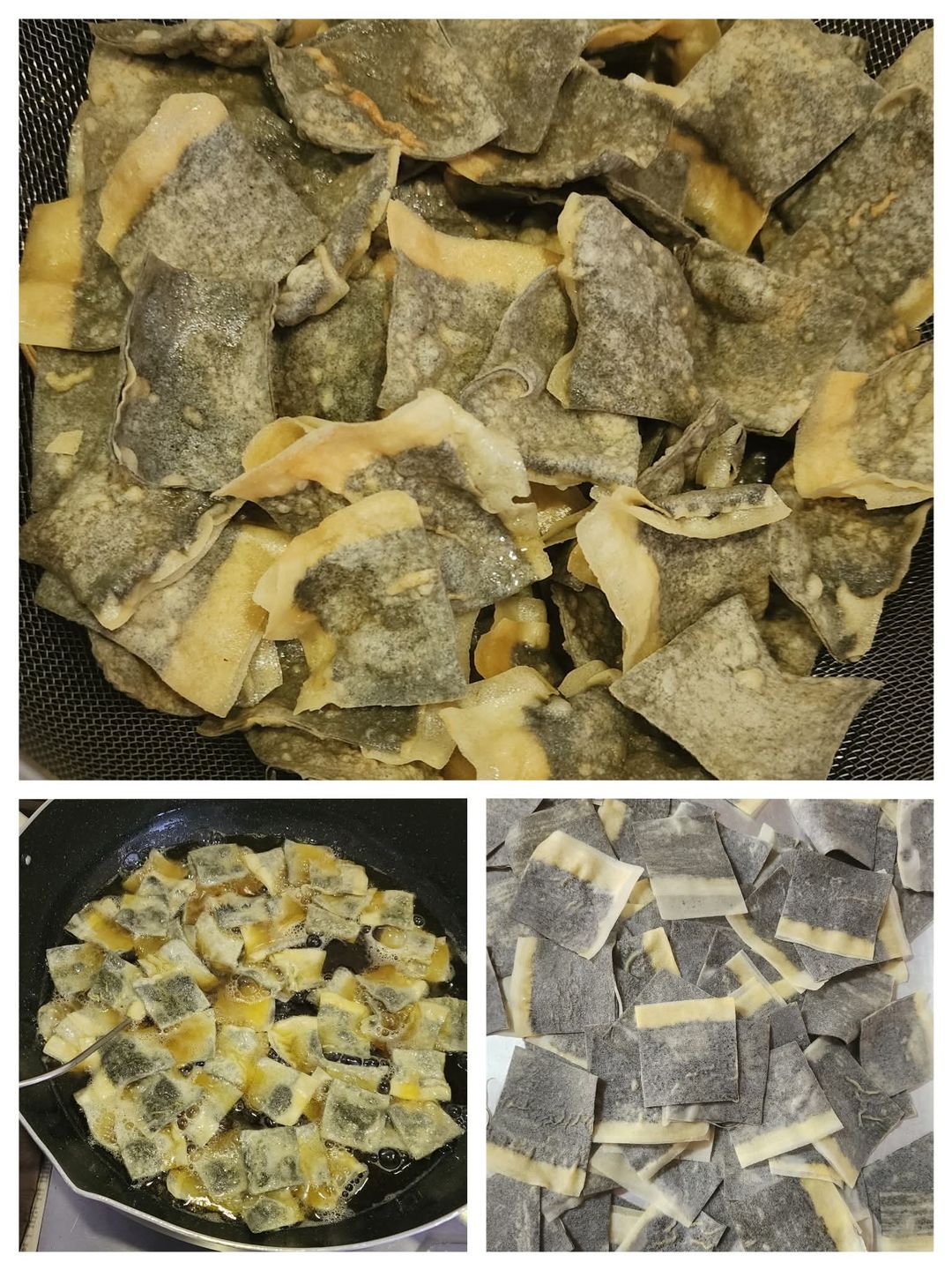 Seaweed crackers