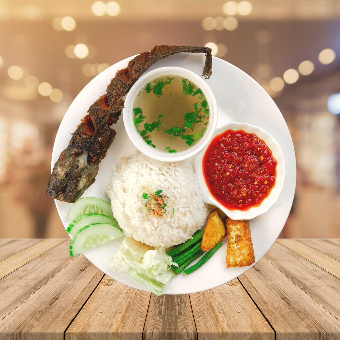 Nasi Putih Keli Balado@Penyet
