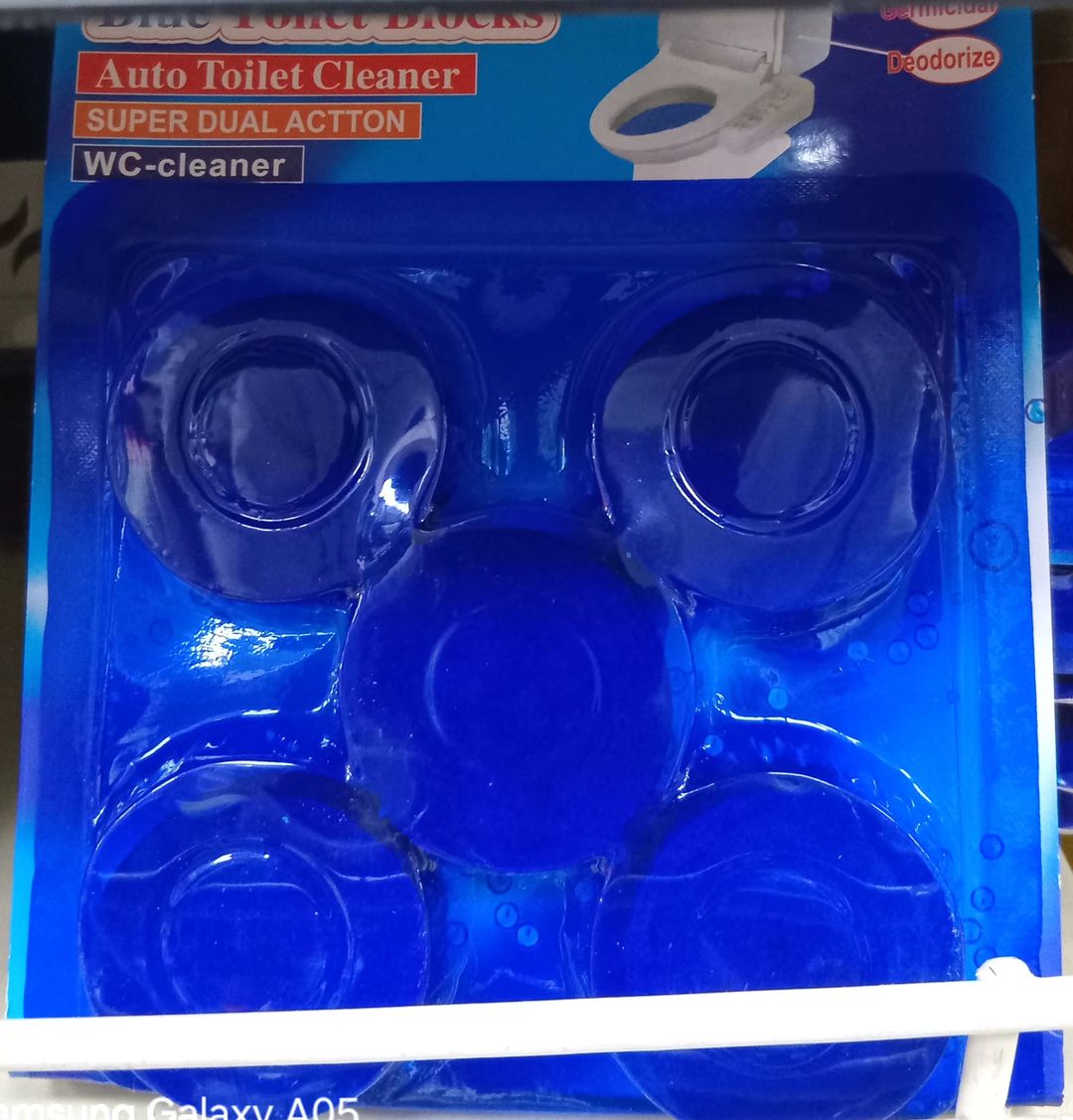 Blue Toilet Blocks Auto Toilet Cleaner 5'S
