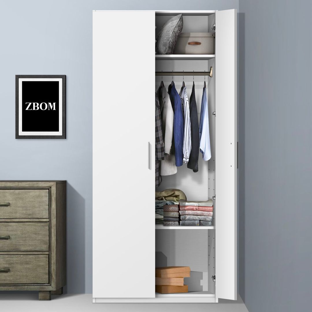 ZBOM WARDROBE 2 DOOR