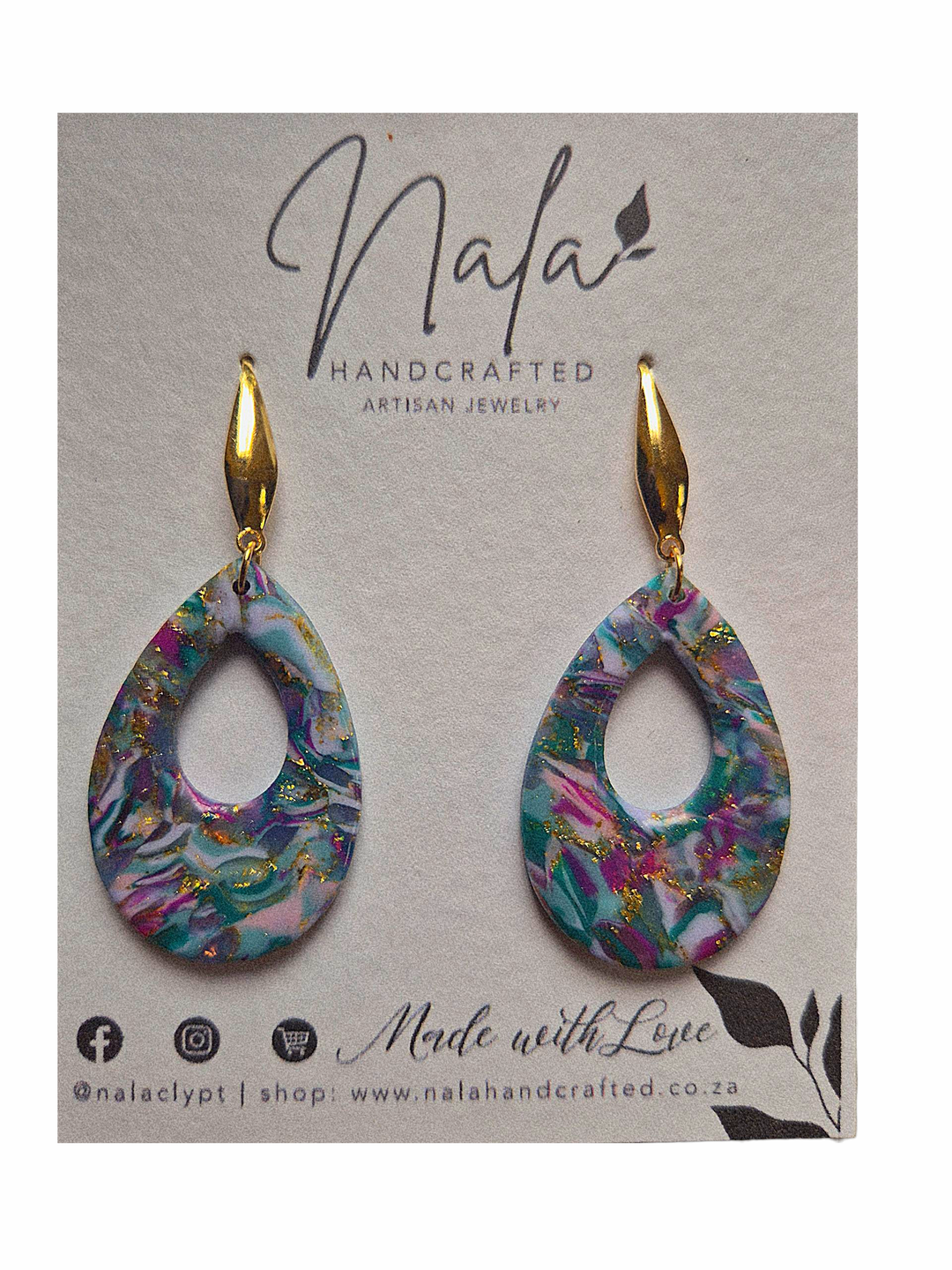 Marble teardrop