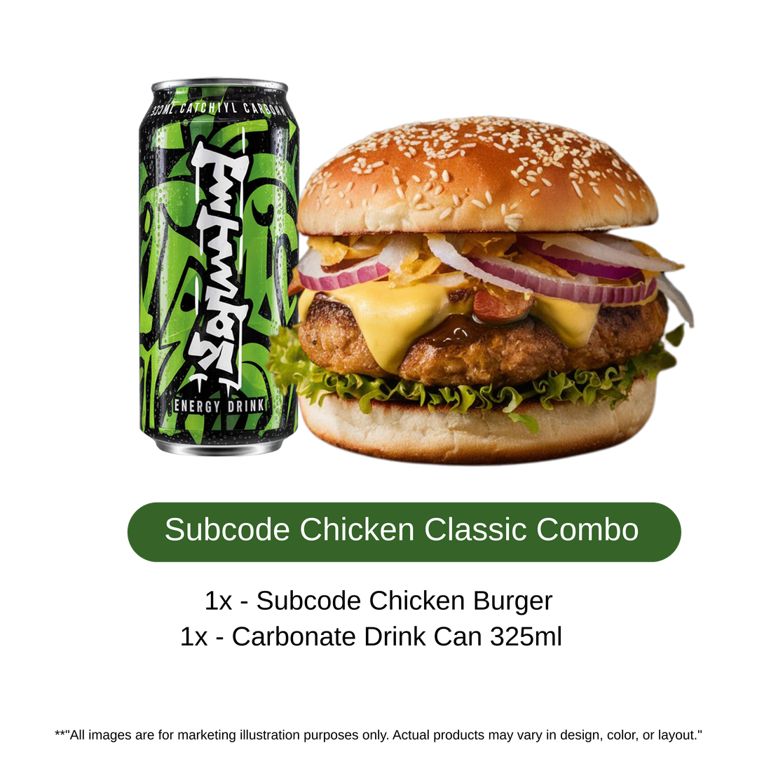 Subcode Premium Chicken Burger Flava