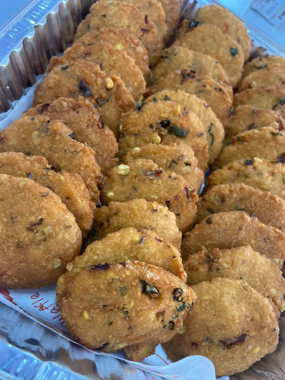 Vadai ( kacang dhall )