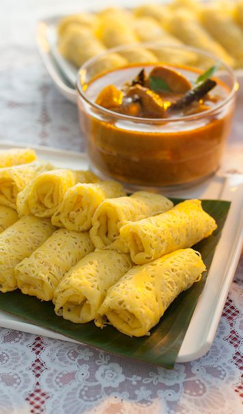 Roti Jala ( 1kg 70pcs ) + Chicken Curry 
