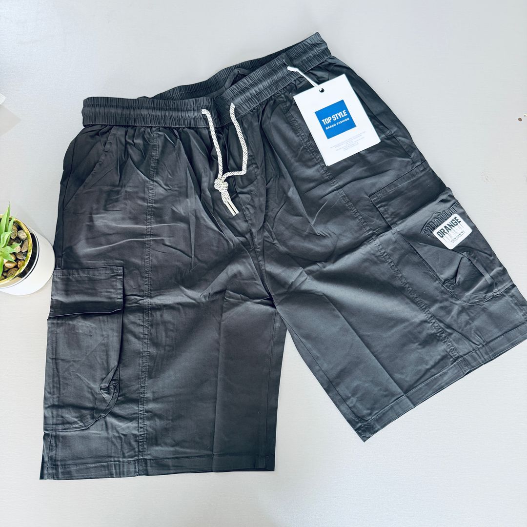 CARGO SHORTS - BLACK 