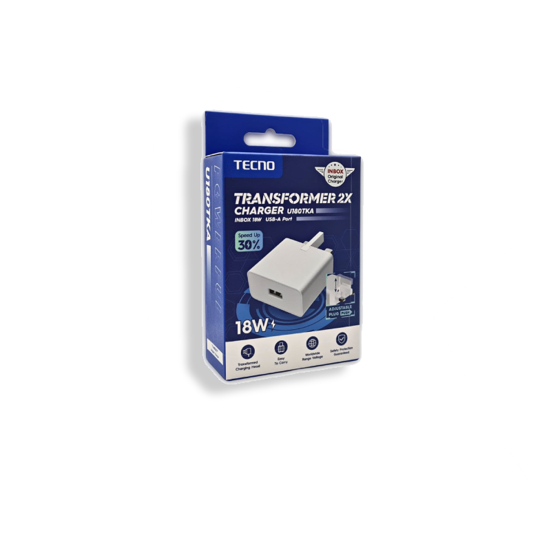 TECNO U180TKA 18W Charger