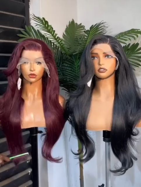 L straight wig 💜