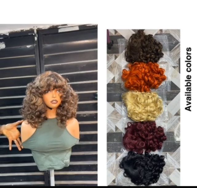 Fringe wig 💜
