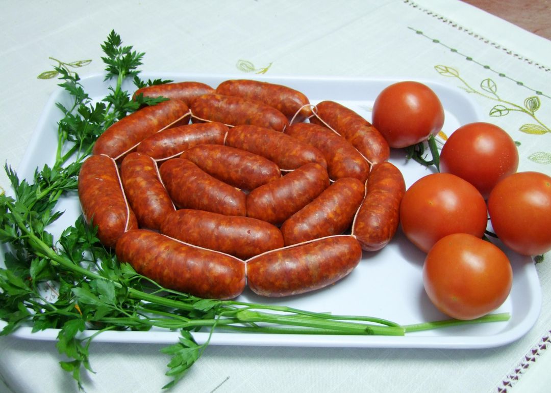 Chorizos de cerdo