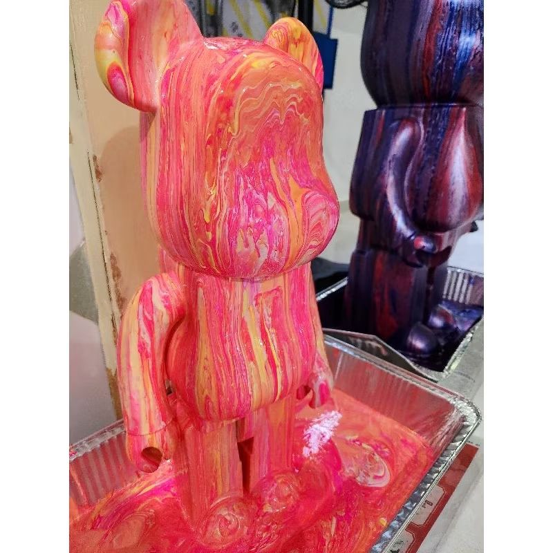 53cm DIY Pour Art Bearbricks Inspired (Large)