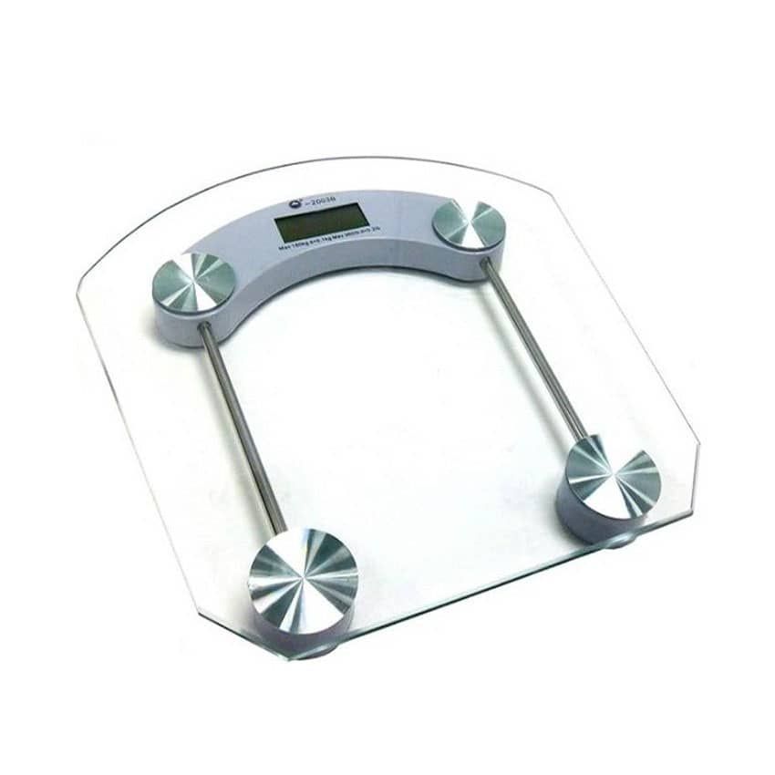 Balance de Personne Digitale en Verre Trempé - 180 kg- Design et Précision pour Votre Bien-être