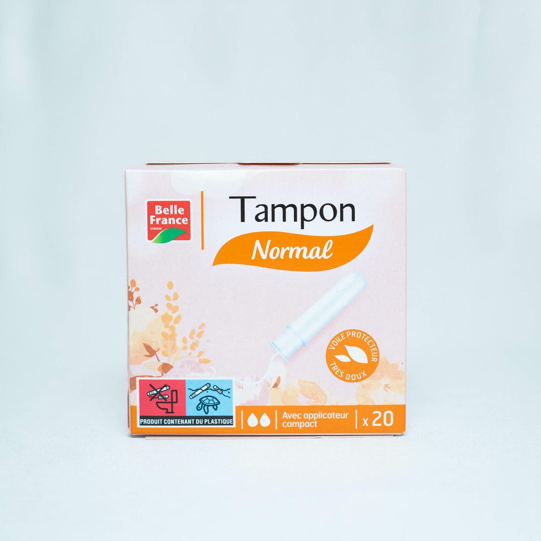 Tampons Hygiéniques Intimes Flux Normal - 20 unités