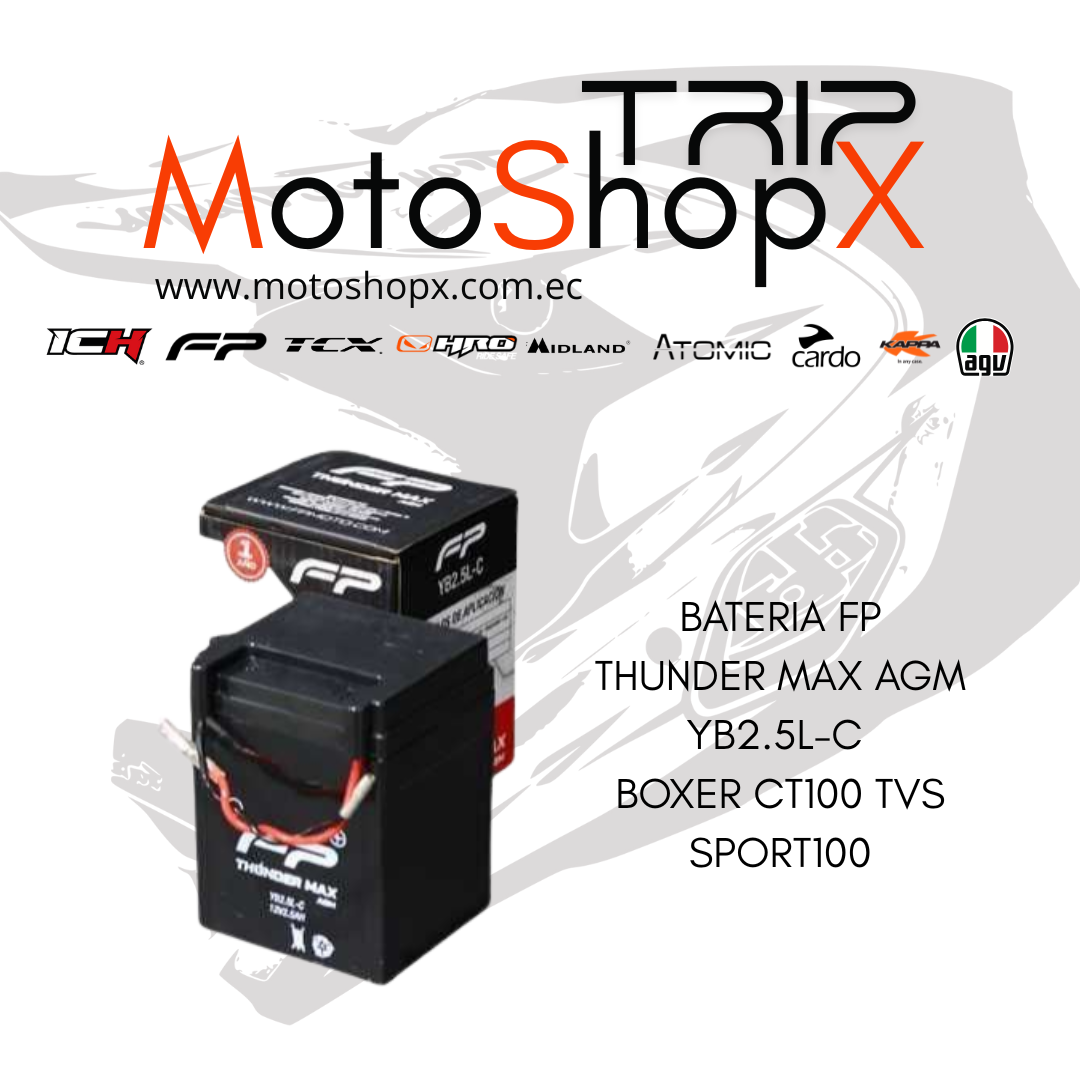 BATERIA FP THUNDER MAX AGM