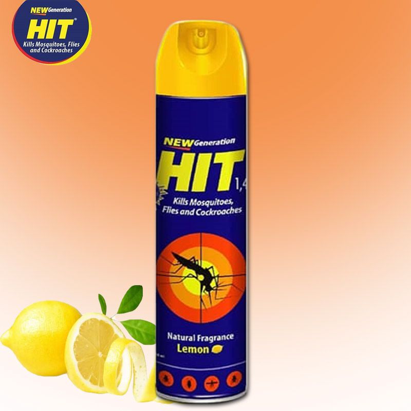 Hit Kills Mosquito Spray Lemon 750ml