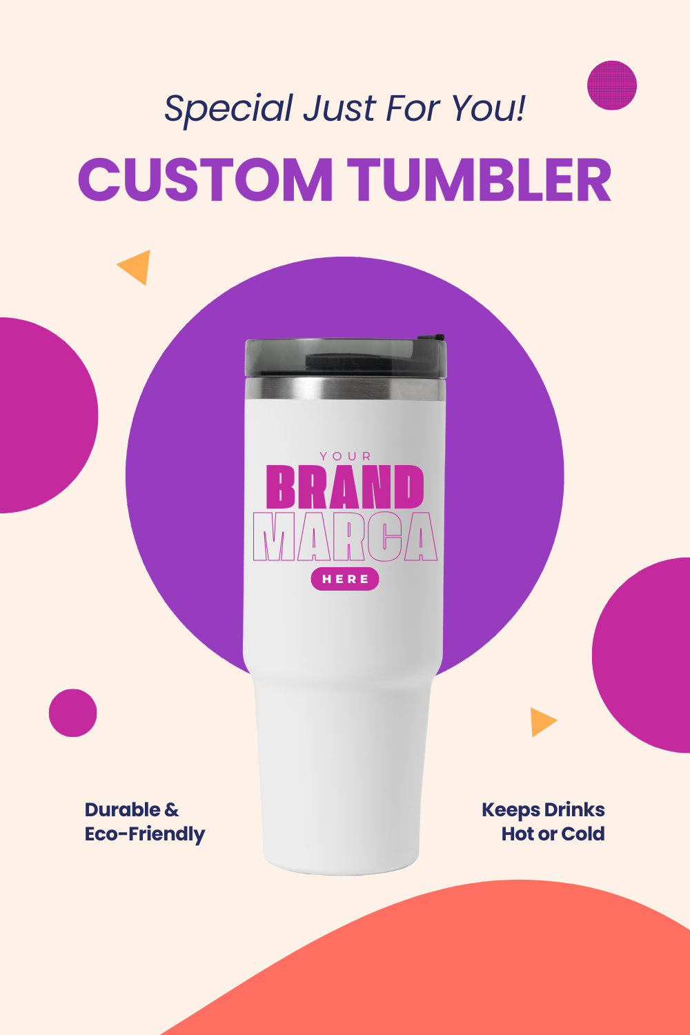 Custom tumblers for your daily sip