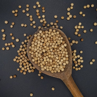 White Khmer Peppercorns 50g / Pimienta Blanca Khmer 50g