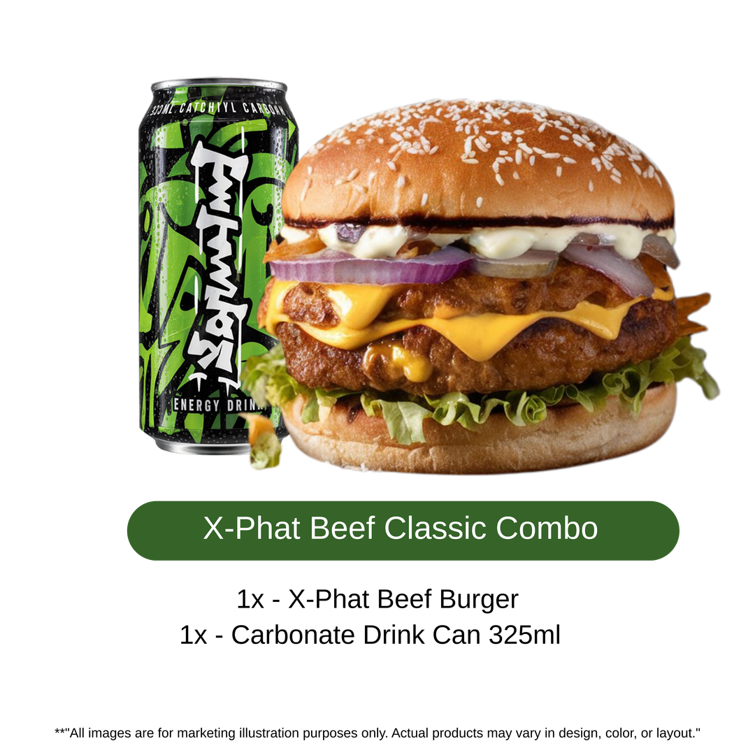 Xphat Premium Beef Burger Flava