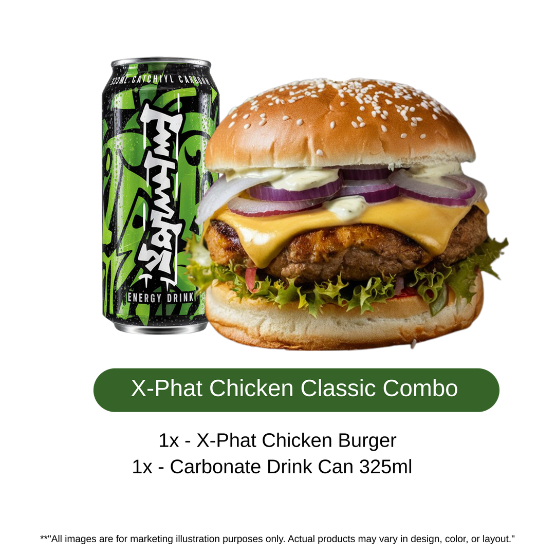 Xphat Premium Chicken Burger Flava