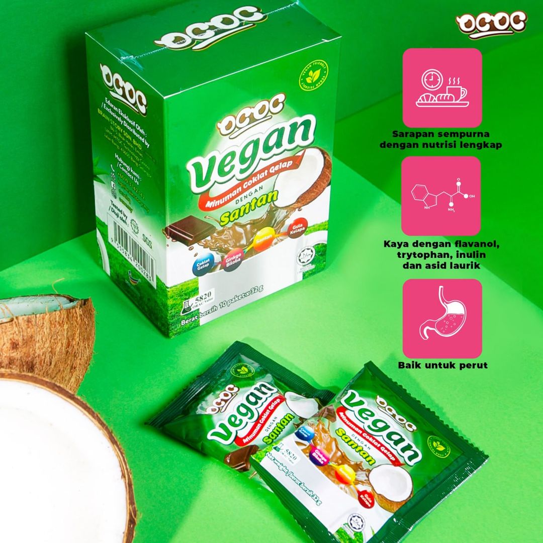 Vegan Dark Chocolate (10 satchet)