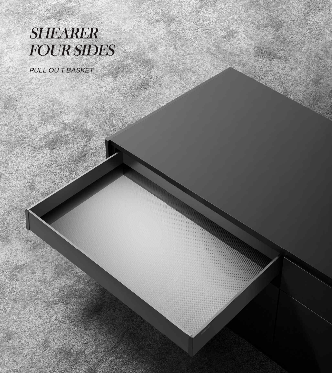 SHEARER FOUR SIDES - Pull Out Basket 900mm