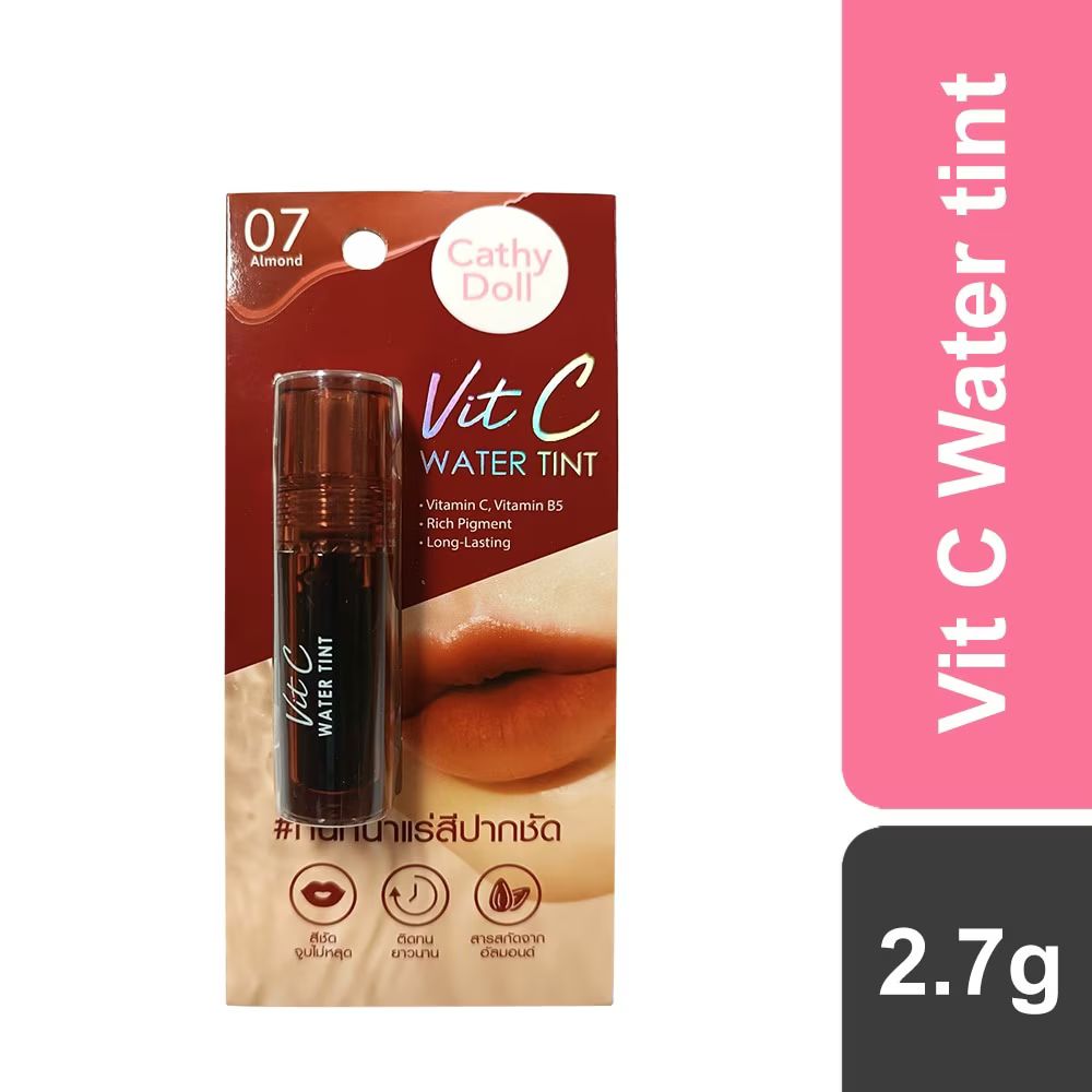 Cathy Doll Vit C Lip Tint 2.7g - Shade 07 Almond