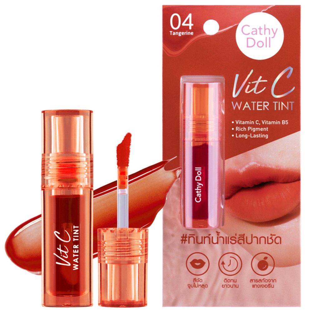 Cathy Doll Vit C Lip Tint 2.7g - Shade 04 Tangerine
