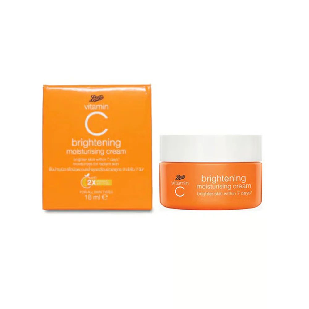 Boots Vitamin C Brightening moisturising Cream 18ml