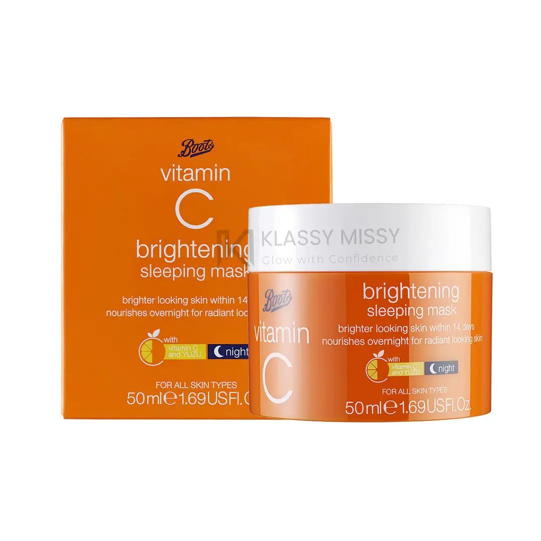 Boots Vitamin C Brightening Sleeping Mask 50ml
