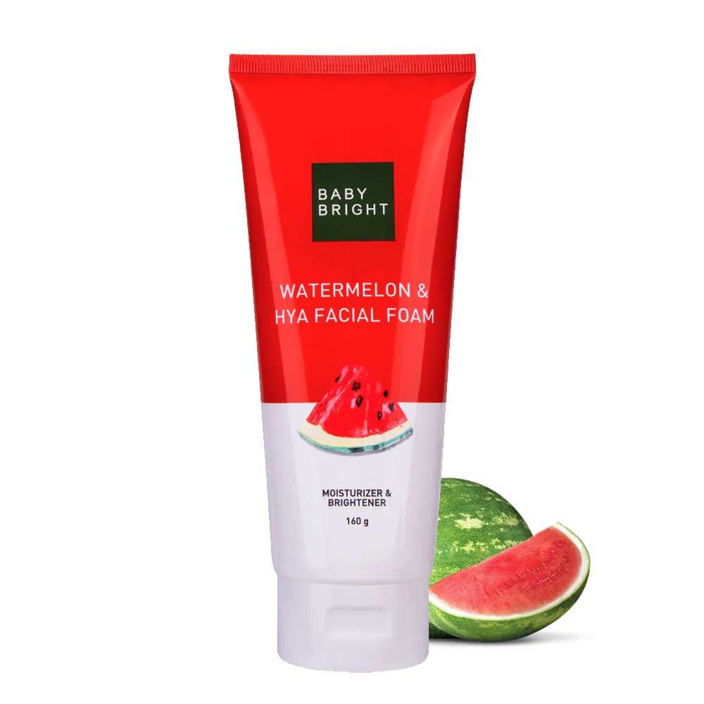 Baby Bright Watermelon & HYA Facial Foam (160g)