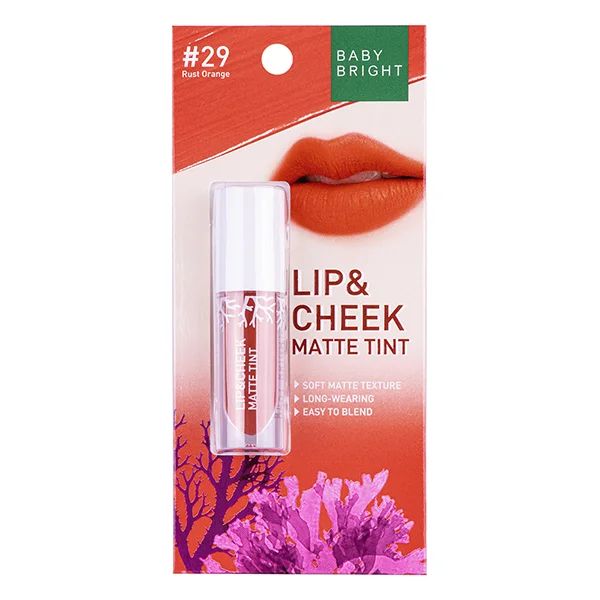 Baby Bright Lip & Cheek Matte Lipstick (2.4g) - #29 Rust Orange