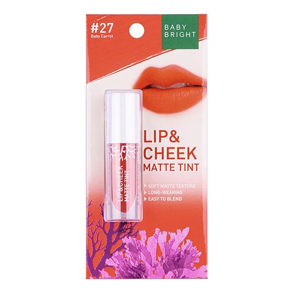 Baby Bright Lip & Cheek Matte Lipstick (2.4g) - #27 Baby Carrot
