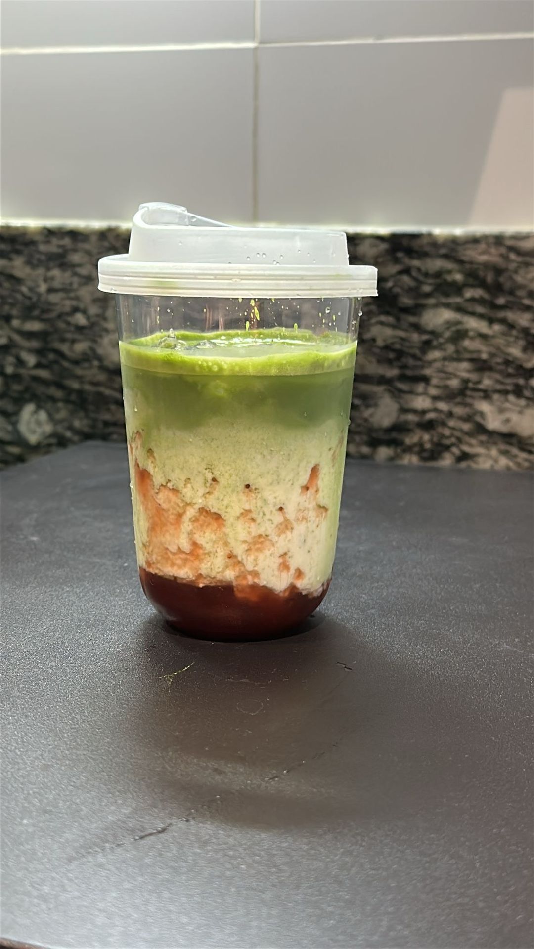 Strawberry Matcha Latte