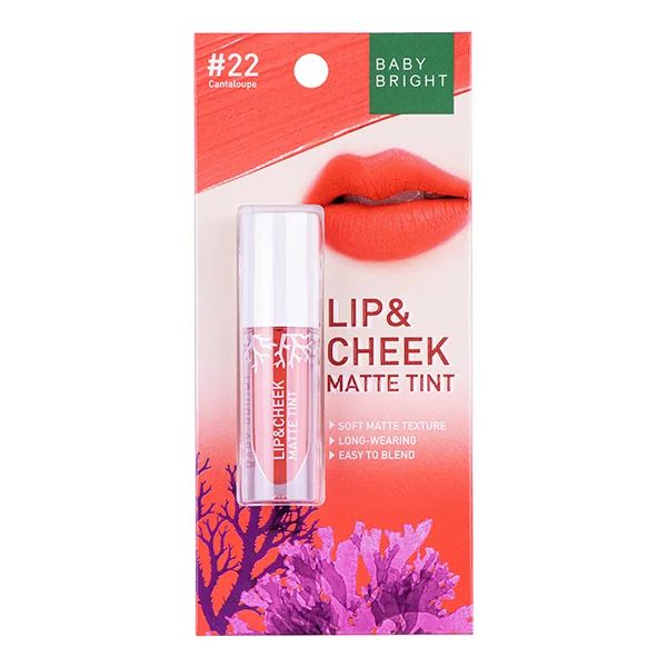 Baby Bright Lip & Cheek Matte Lipstick (2.4g) - #22 Cantaloupe