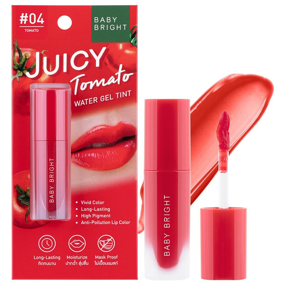 Baby Bright Juicy Tomato Water Gel Tint Shade (2.5g) - #04 Tomato