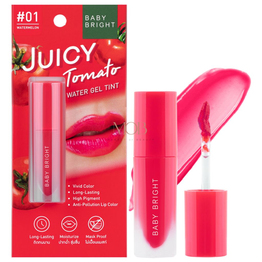 Baby Bright Juicy Tomato Water Gel Tint Shade (2.5g) - #01 Watermelon
