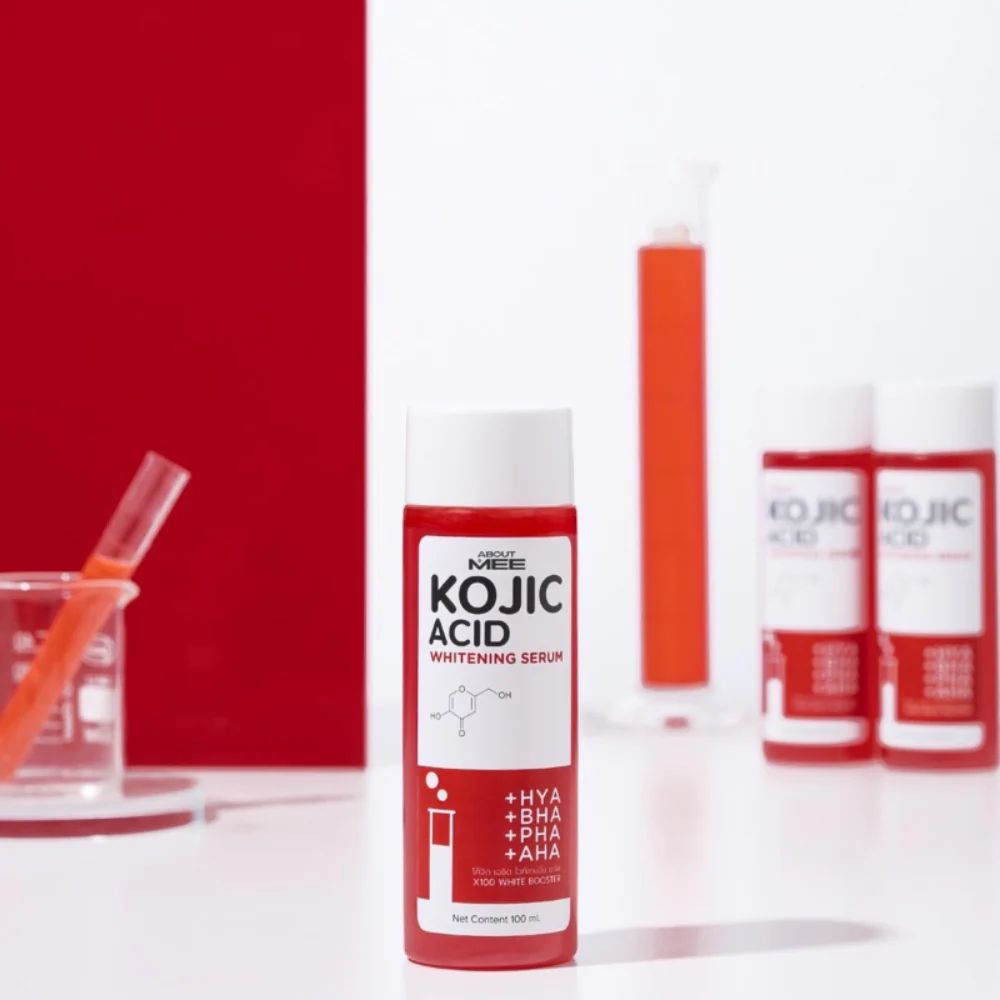 About Mee Kojic Acid Whitening Serum 100ml