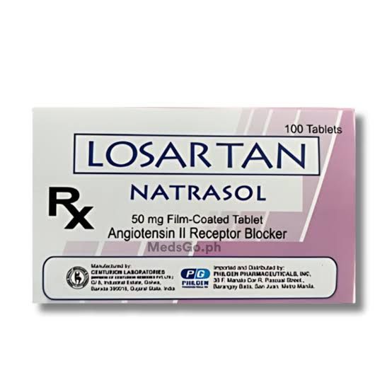 Losartan 50mg tablet 10s