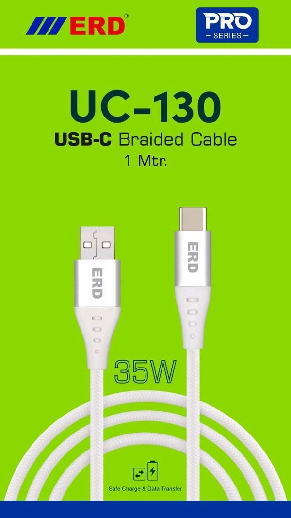 ERD UC-130 Type C 35W Braided Cable