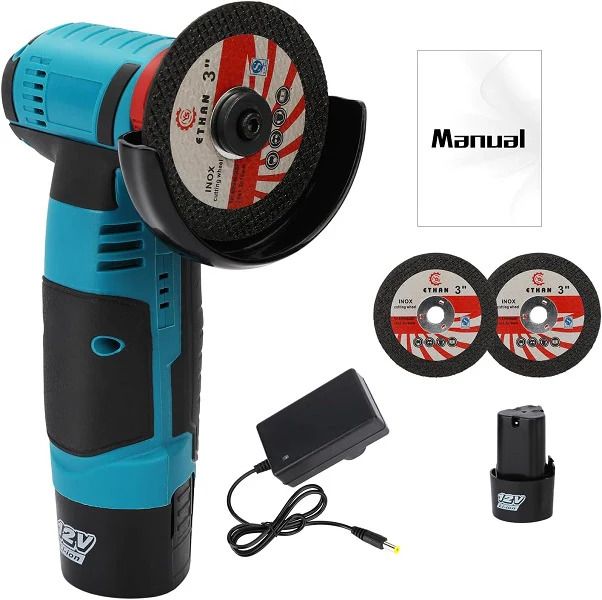 Jiageng JG20375060 Handheld Angle Cordless Angle Grinder 12V 4500mah Battery (10007093)