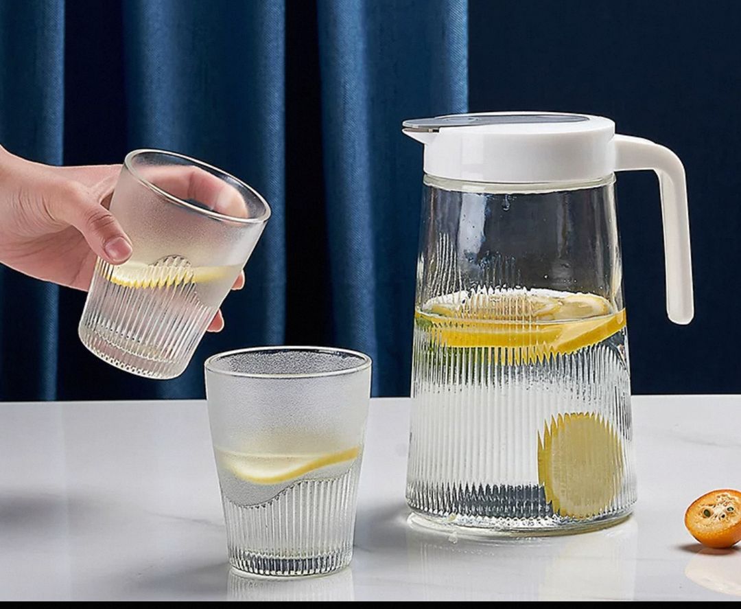 Bailock Glass Pitcher